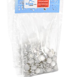 10,5 mm Beyaz Sedefli Çıtçıt Malzeme Paketi - Thumbnail