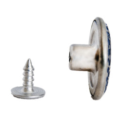14 mm Kot Düğmesi / Aparatsız Malzeme Paketi - Thumbnail