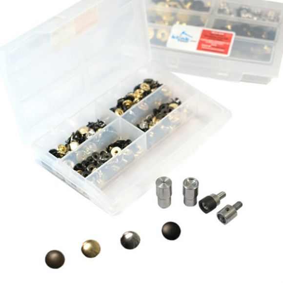 4 Metalik Renkli Metal Çıtçıt Kiti -10 mm