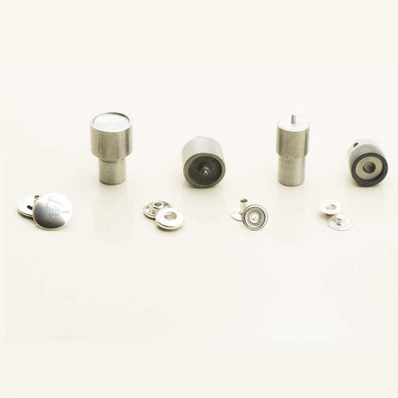 9,5 mm capped prong snap fastener die set