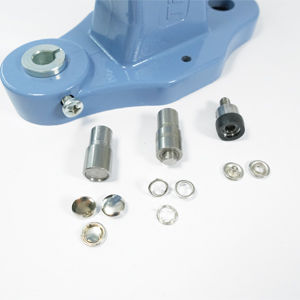 9,5 mm capped prong snap fastener die set
