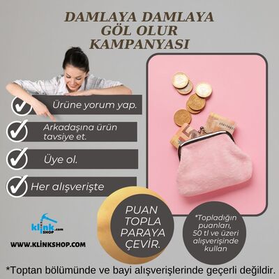 DAMLAYA DAMLAYA GÖL OLUR / PUAN TOPLA PARAYA ÇEVİR