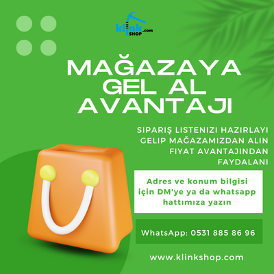 Mağazaya Gel Al Avantajı