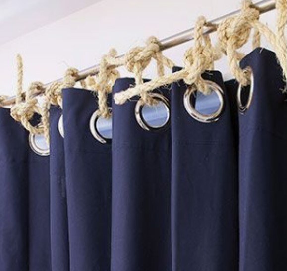 RUSTİK PERDEMİZİ KENDİMİZ YAPTIK. 