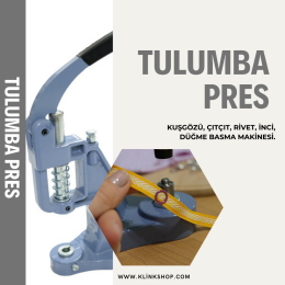 Tulumba Pres - Kuşgözü ve Çıt Çıt Makinesi - KlinkShop
