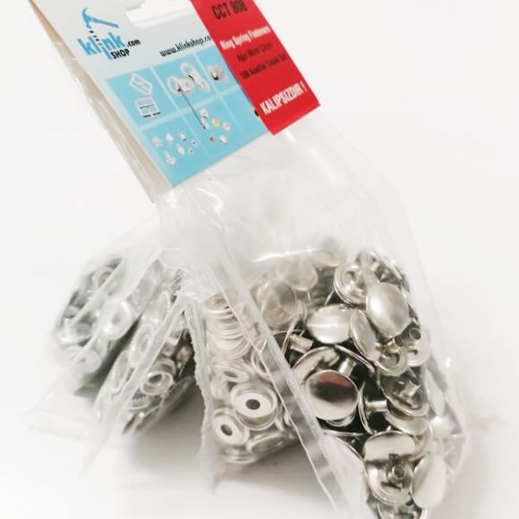 15 mm Kalın Kumaş Çıtçıtı (61 çıtçıt) /Aparatsız Malzeme Paketi