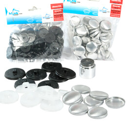 Button fabric covering kit - 28 mm (44 L) - 1
