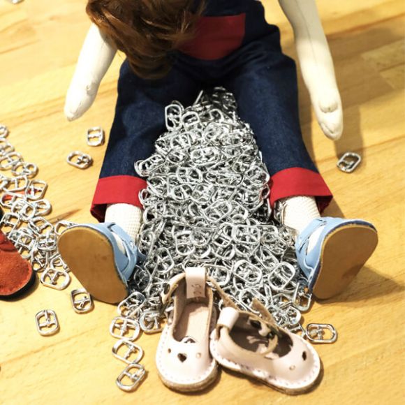 Büyük Boy Ayakkabı ve Çanta Tokası - 4