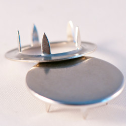 Capped prong snap fastener - 10,5 mm (without tool) - Thumbnail