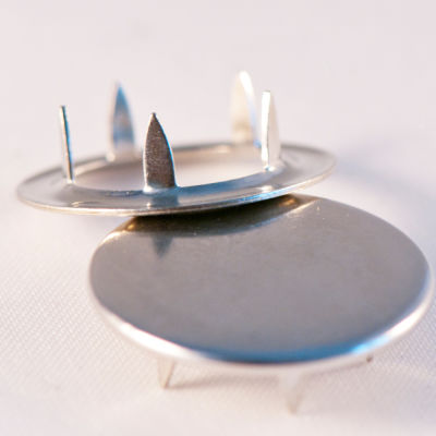 Capped prong snap fastener - 10,5 mm (without tool)