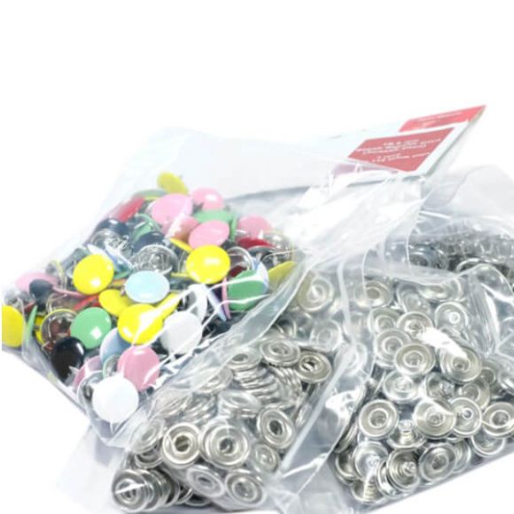 ​Capped prong snap fastener application kit - 10,5 mm