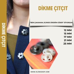 Dikme Çıtçıt-15 mm - KlinkShop