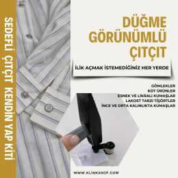 Düğme Görünümlü Çıtçıt - KlinkShop