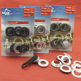 Eyelets and grommets easy application kit-17 mm - Thumbnail