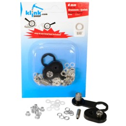 Eyelets and grommets easy application kit-4 mm - Thumbnail