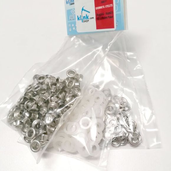 Eyelets and grommets easy application kit-5 mm - 7