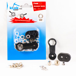 Eyelets and grommets easy application kit-5 mm - 6