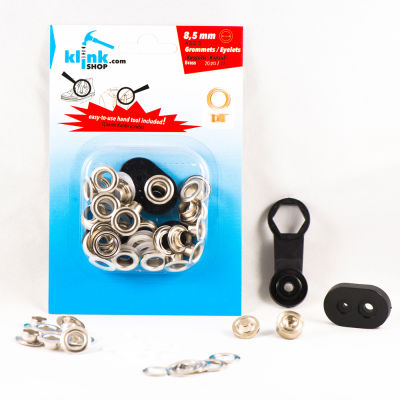 Eyelets and grommets easy application kit-8,5 mm