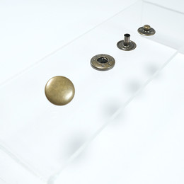Heavy Duty S - Spring Coat Snap Fastener Easy Application Kit – 15 mm - Thumbnail