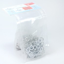 Hollow prong snap fastener - 10,5 mm (without tool) - Thumbnail