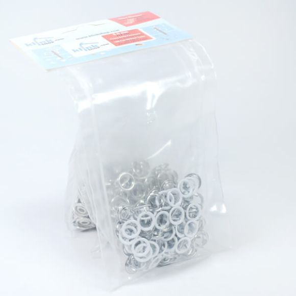 Hollow prong snap fastener - 9,5 mm (without tool)