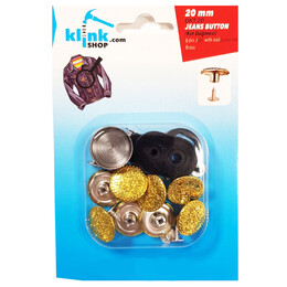 Jeans Button - Gold design - 1