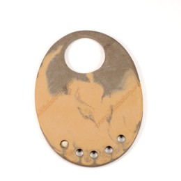 El Dökümü Kulplu Otantik Polyester Plaka/Oval - 