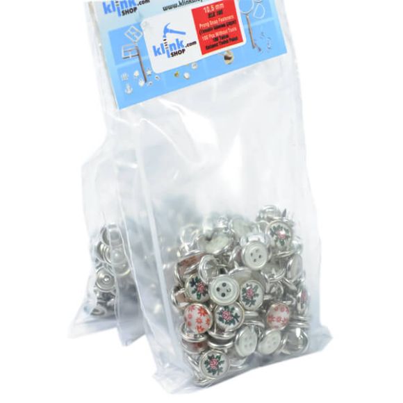 Özel Dizayn Sedefli Çıtçıtlar Karışık Paket /10,5 mm