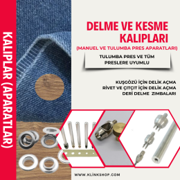 Kumaşa Delik Açma / Padova Delici Zımba Takım - KlinkShop