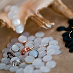 Pearl snap fastener - 10,5 mm (without tool) - Thumbnail