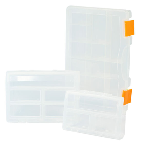Plastic compartmented box - 1