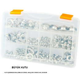 Plastic compartmented box - Thumbnail