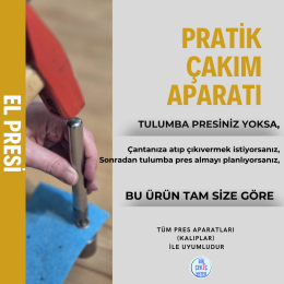 ELDE VURMA PRATİK KUŞGÖZÜ ÇITÇIT AKSESUAR ÇAKIM APARATI - KlinkShop