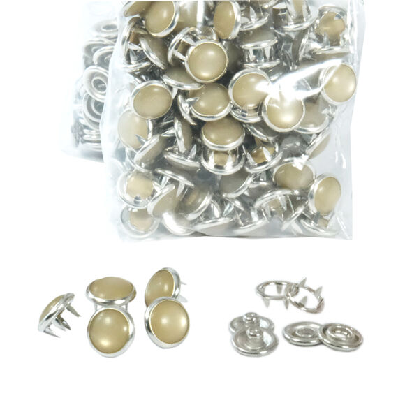 Renkli Sedefli Çıtçıtlar-10,5 mm - Aparatsız Malzeme Paketi