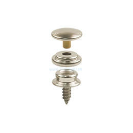 Screw stud ring snap fasteners (for hard surfaces) - Thumbnail