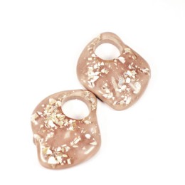 Sedefli Otantik Polyester Süs - 