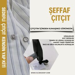 Şeffaf Çıtçıt (sihirli çıtçıt) - KlinkShop