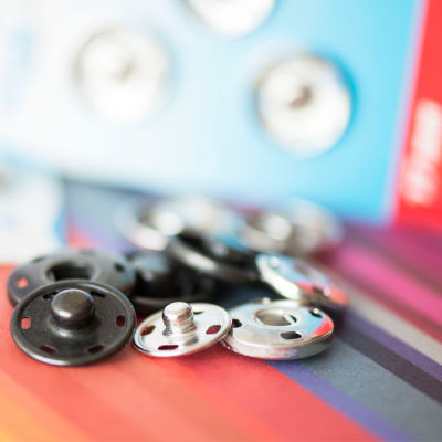 Sew-on snap fastener - 21 mm