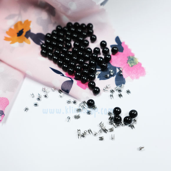 Smart pearl fastening kit - Black color
