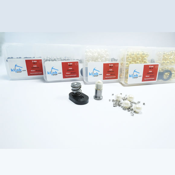 Smart pearl fastening kit - Ecru color