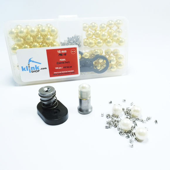 Smart pearl fastening kit - Gold color