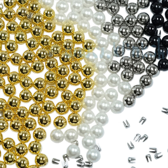 Smart pearl fastening spare package - Silver color (without tool)