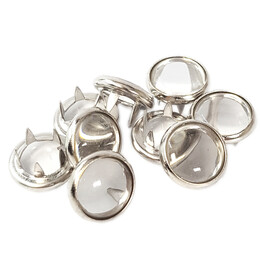 Transparent prong snap fastener application kit - 10,5 mm - Thumbnail