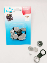 Üç Yıldız Model Kot Düğmesi ve Salopet Tokası Seti - KlinkShop