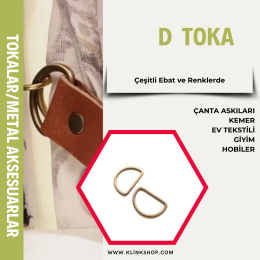 Yuvarlak Telli D toka - KlinkShop